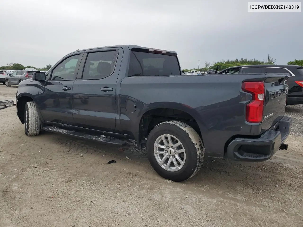 2022 Chevrolet Silverado Ltd C1500 Rst VIN: 1GCPWDEDXNZ148319 Lot: 62749825