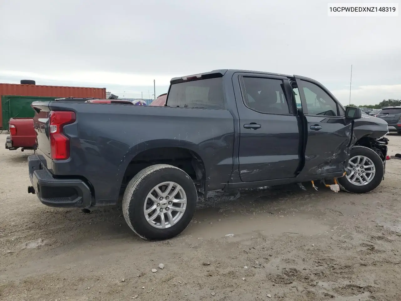 2022 Chevrolet Silverado Ltd C1500 Rst VIN: 1GCPWDEDXNZ148319 Lot: 62749825