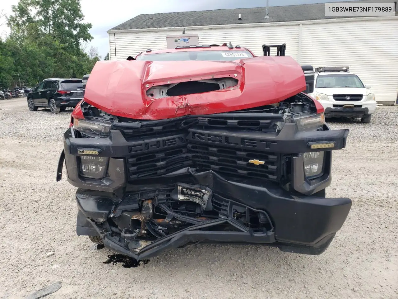 2022 Chevrolet Silverado C3500 VIN: 1GB3WRE73NF179889 Lot: 62851375