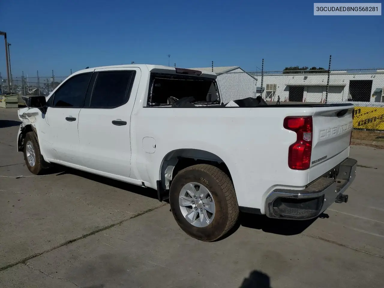 2022 Chevrolet Silverado K1500 VIN: 3GCUDAED8NG568281 Lot: 67176993