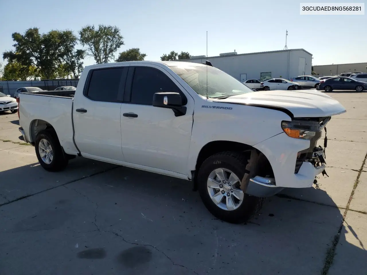 2022 Chevrolet Silverado K1500 VIN: 3GCUDAED8NG568281 Lot: 67176993