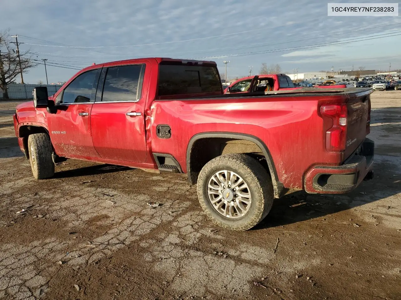 2022 Chevrolet Silverado K2500 High Country VIN: 1GC4YREY7NF238283 Lot: 85728304
