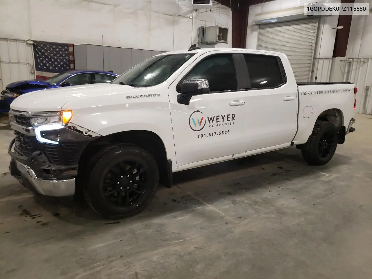 2023 Chevrolet Silverado K1500 Lt VIN: 1GCPDDEK0PZ115580 Lot: 52390195