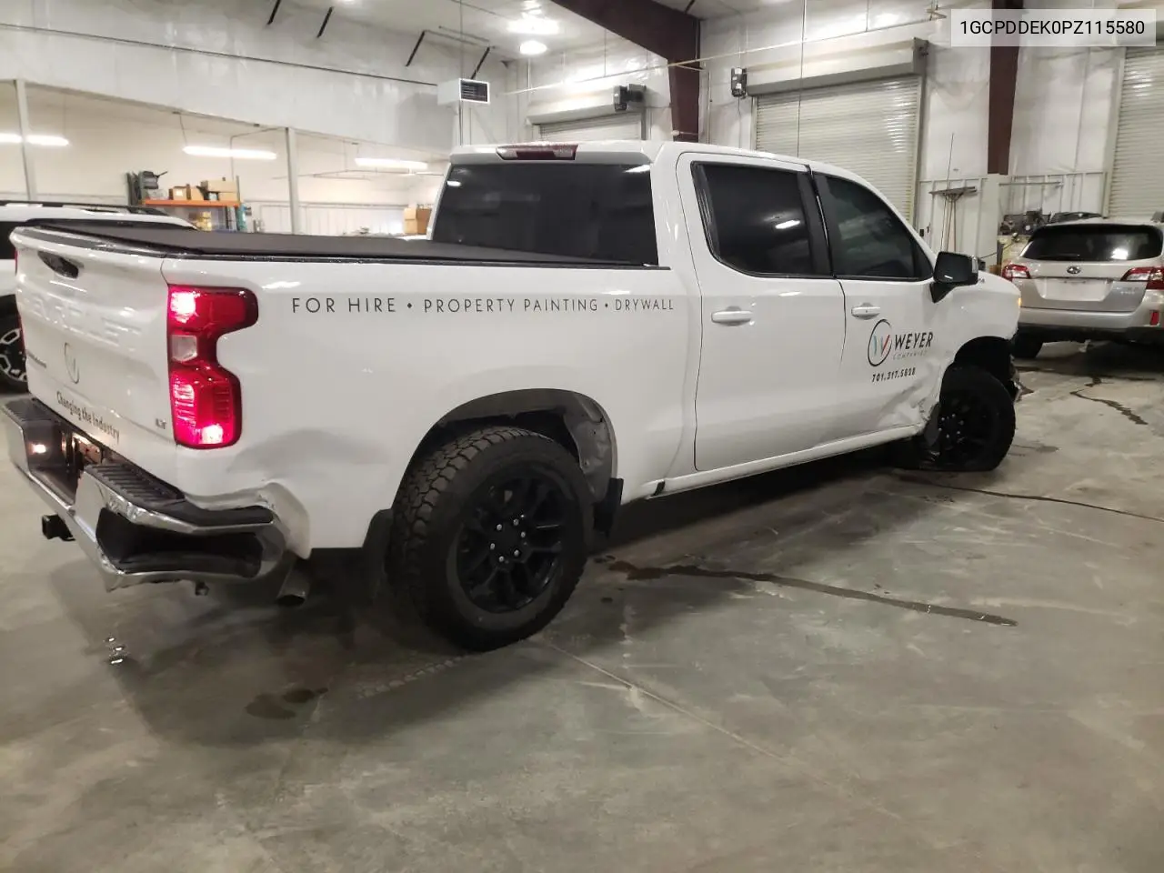 2023 Chevrolet Silverado K1500 Lt VIN: 1GCPDDEK0PZ115580 Lot: 52390195