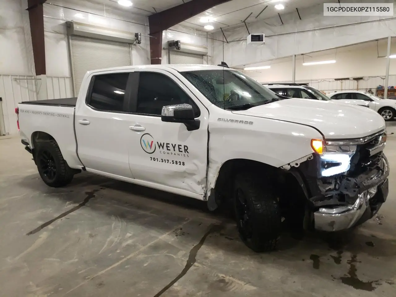 2023 Chevrolet Silverado K1500 Lt VIN: 1GCPDDEK0PZ115580 Lot: 52390195