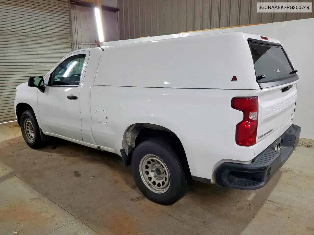 2023 Chevrolet Silverado C1500 VIN: 3GCNAAEK7PG350749 Lot: 61909425