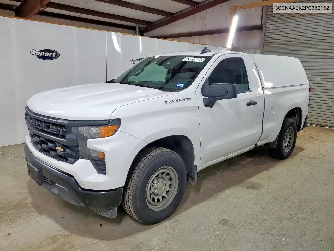 2023 Chevrolet Silverado C1500 VIN: 3GCNAAEK2PG362162 Lot: 62022685