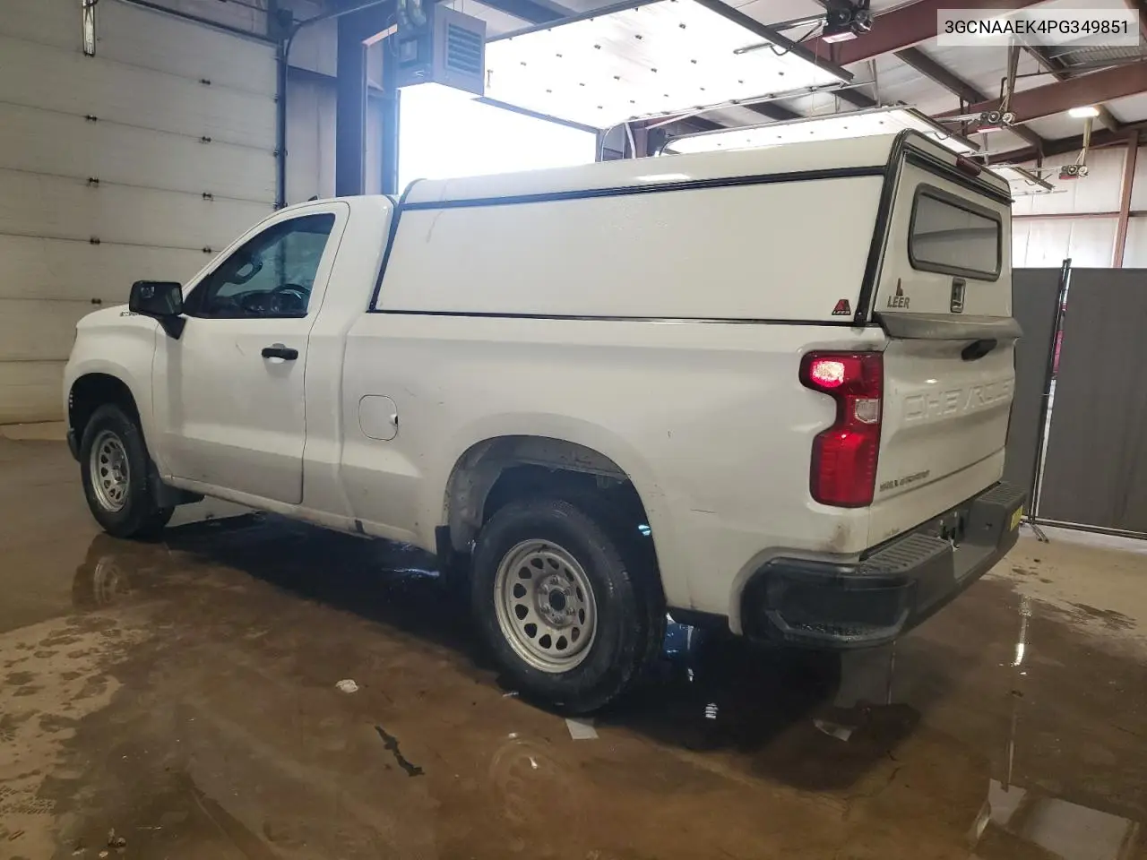 2023 Chevrolet Silverado C1500 VIN: 3GCNAAEK4PG349851 Lot: 62146925