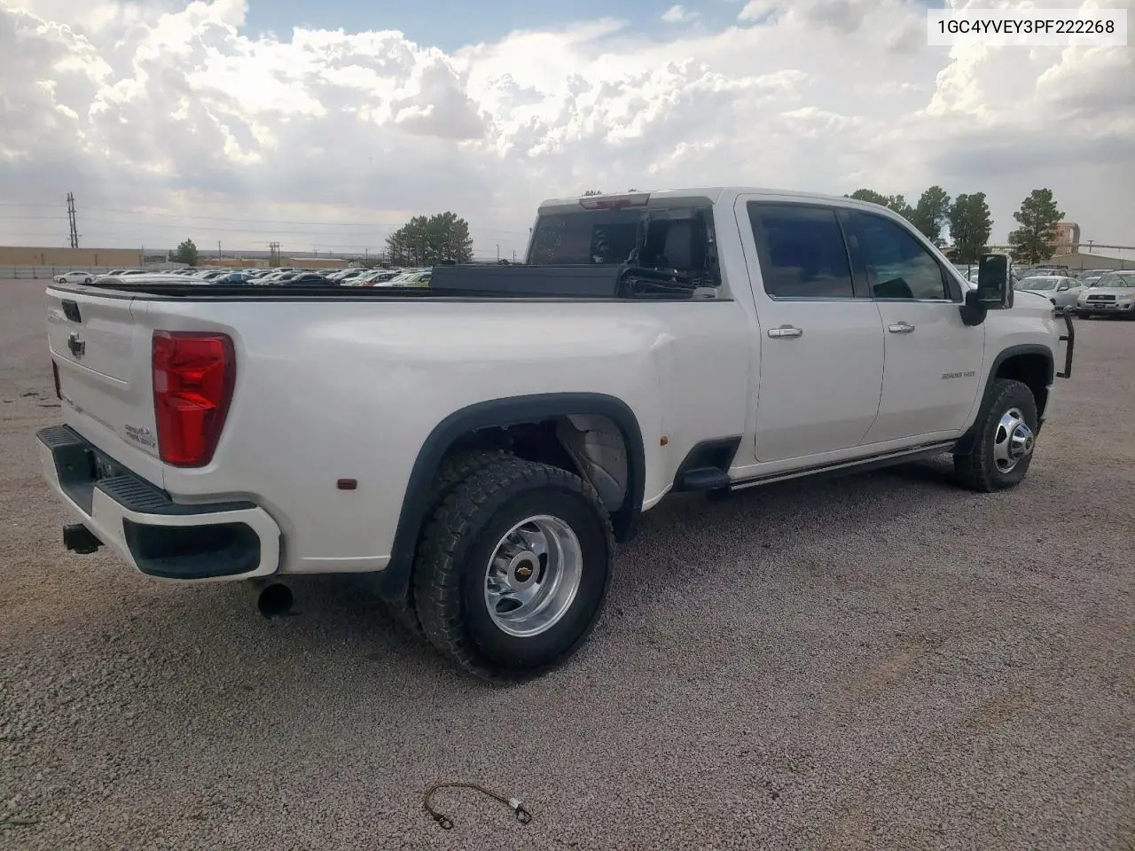 2023 Chevrolet Silverado K3500 High Country VIN: 1GC4YVEY3PF222268 Lot: 62285605