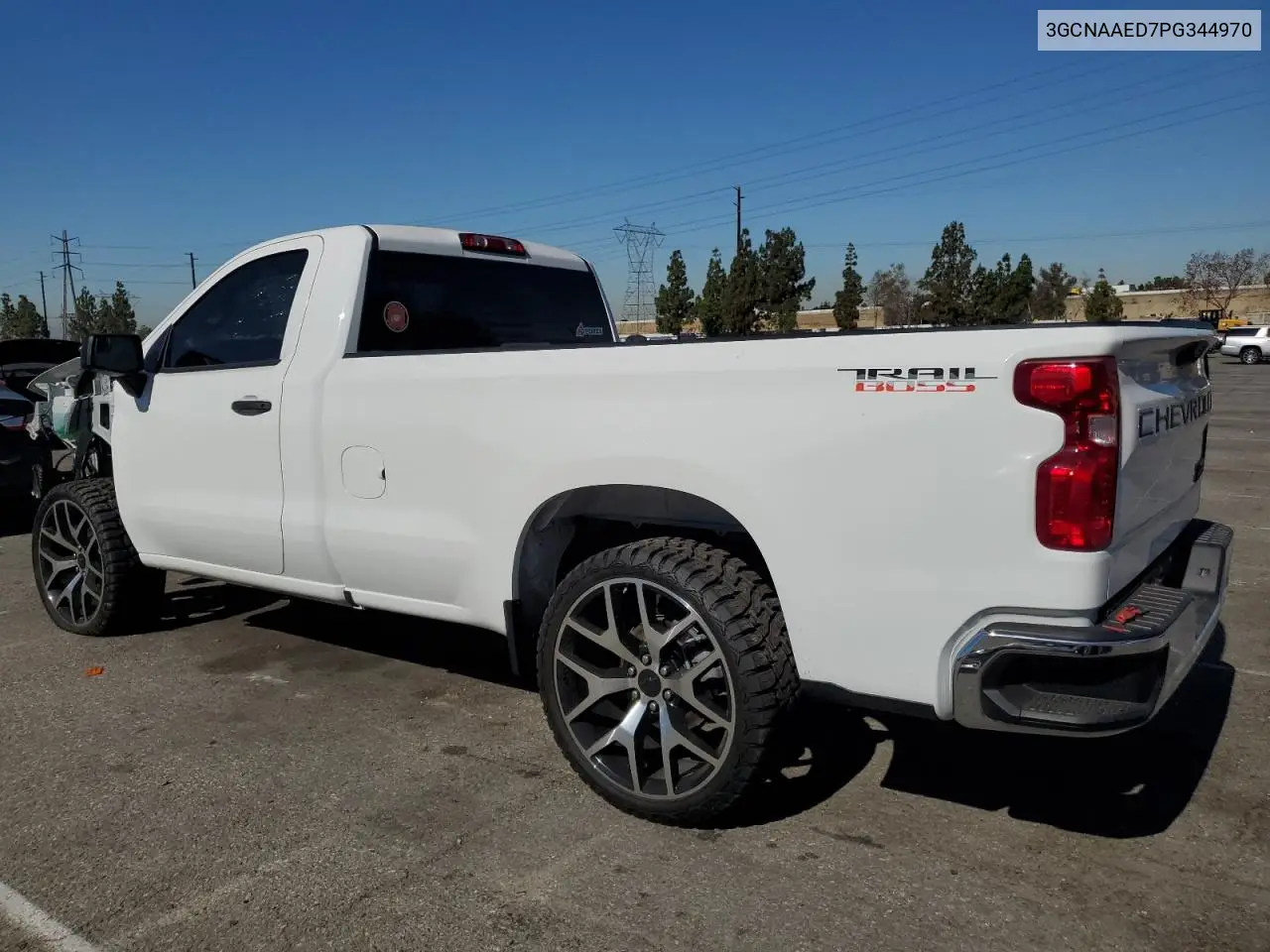 2023 Chevrolet Silverado C1500 VIN: 3GCNAAED7PG344970 Lot: 62683575