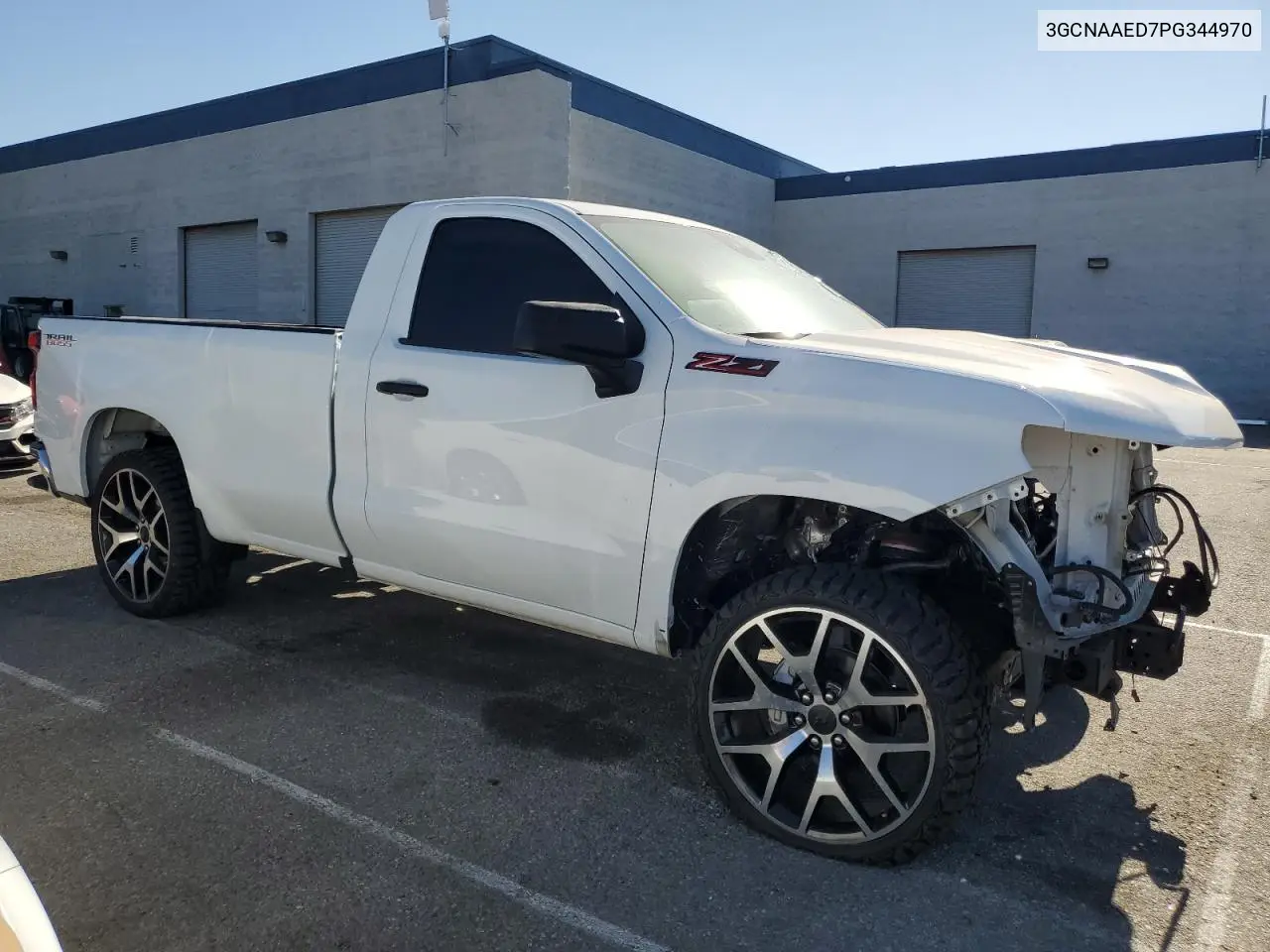 2023 Chevrolet Silverado C1500 VIN: 3GCNAAED7PG344970 Lot: 62683575
