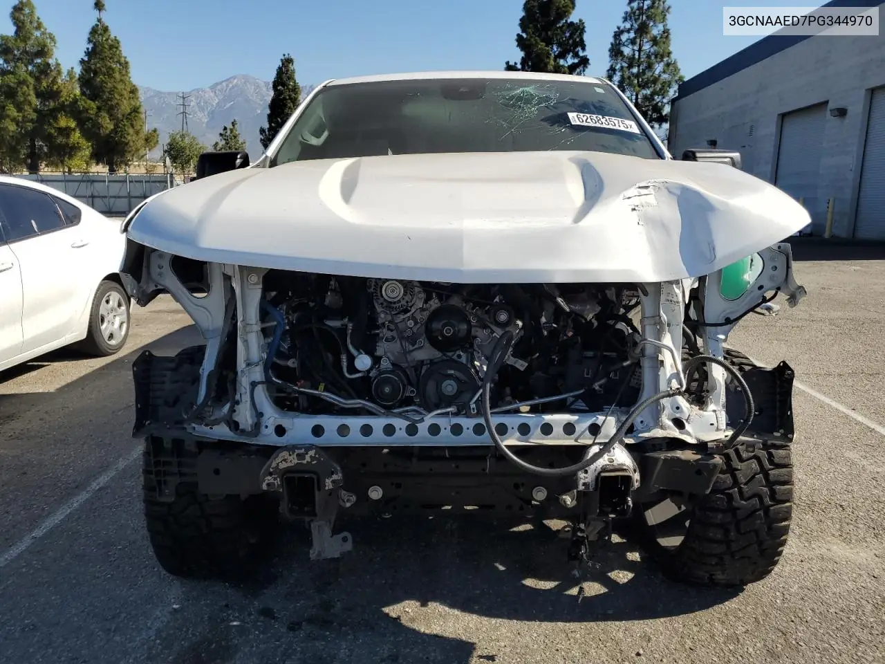 2023 Chevrolet Silverado C1500 VIN: 3GCNAAED7PG344970 Lot: 62683575