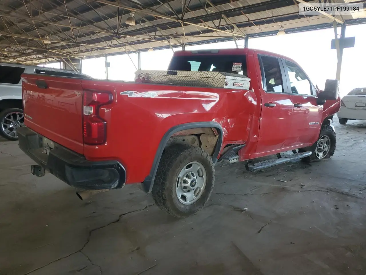 2023 Chevrolet Silverado K2500 Heavy Duty VIN: 1GC5YLE71PF199184 Lot: 65129135
