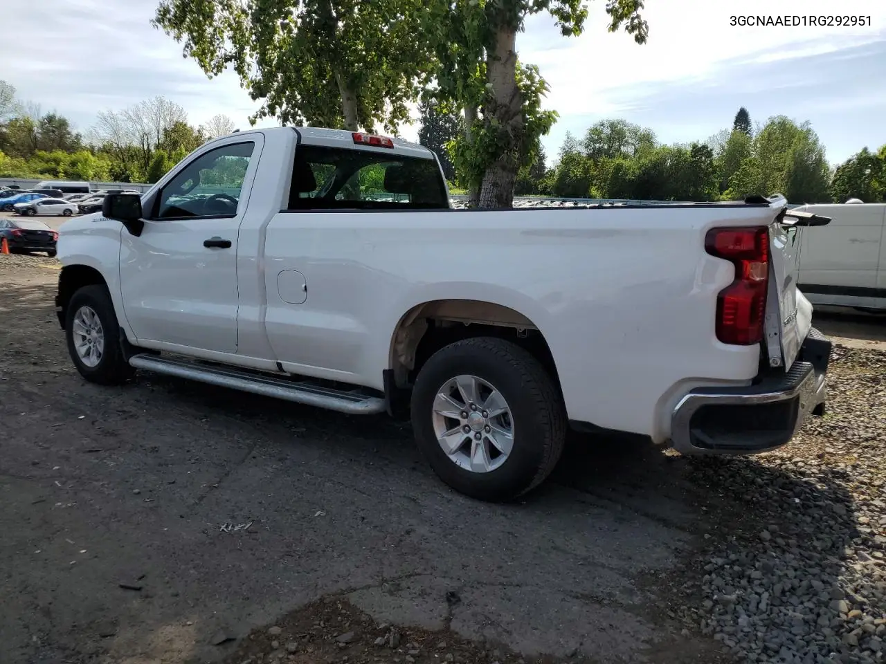 2024 Chevrolet Silverado C1500 VIN: 3GCNAAED1RG292951 Lot: 55852685
