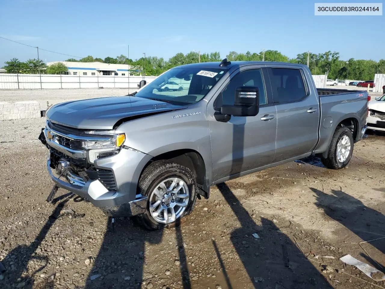 2024 Chevrolet Silverado K1500 Lt VIN: 3GCUDDE83RG244164 Lot: 56169145