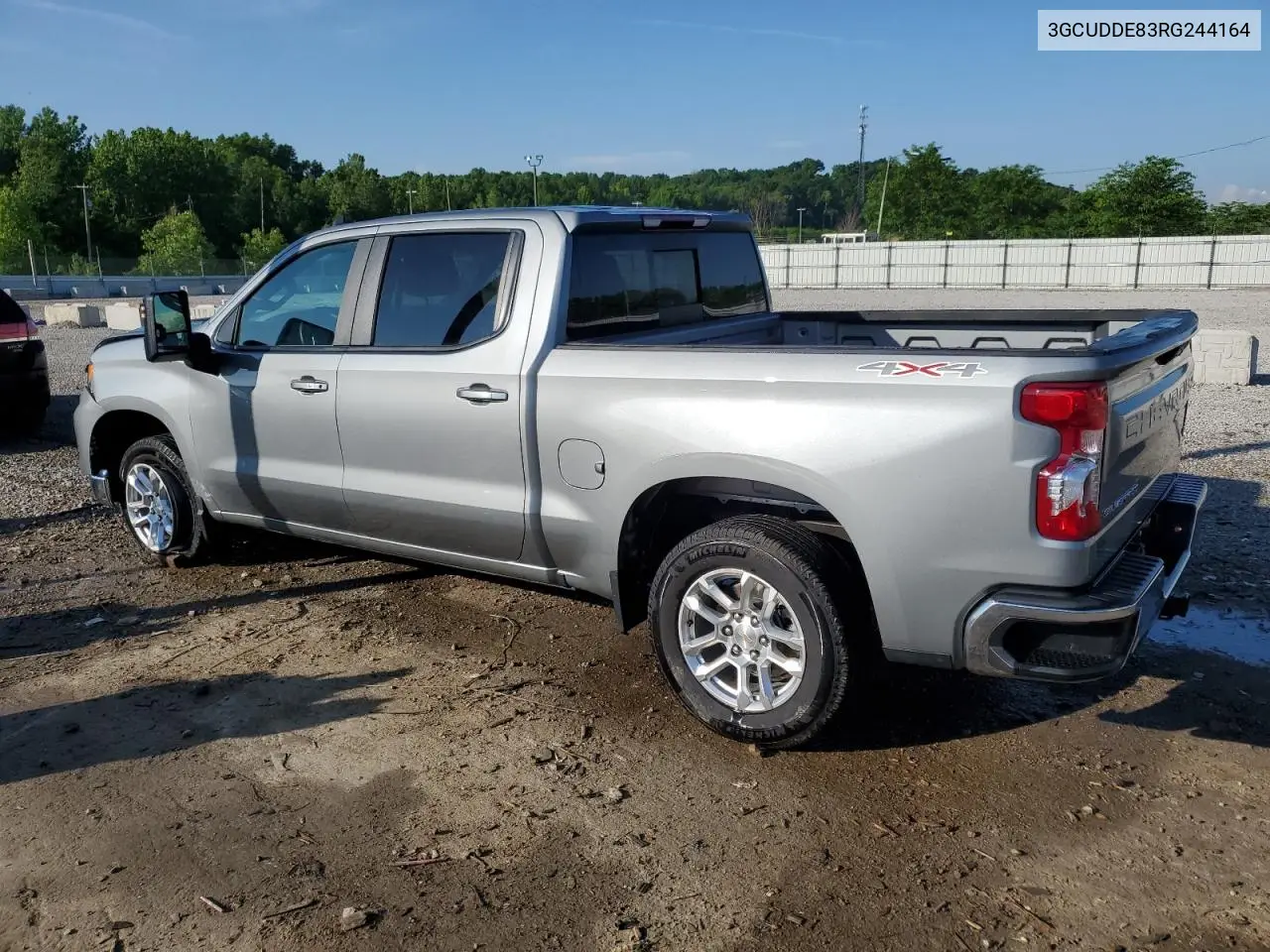 2024 Chevrolet Silverado K1500 Lt VIN: 3GCUDDE83RG244164 Lot: 56169145