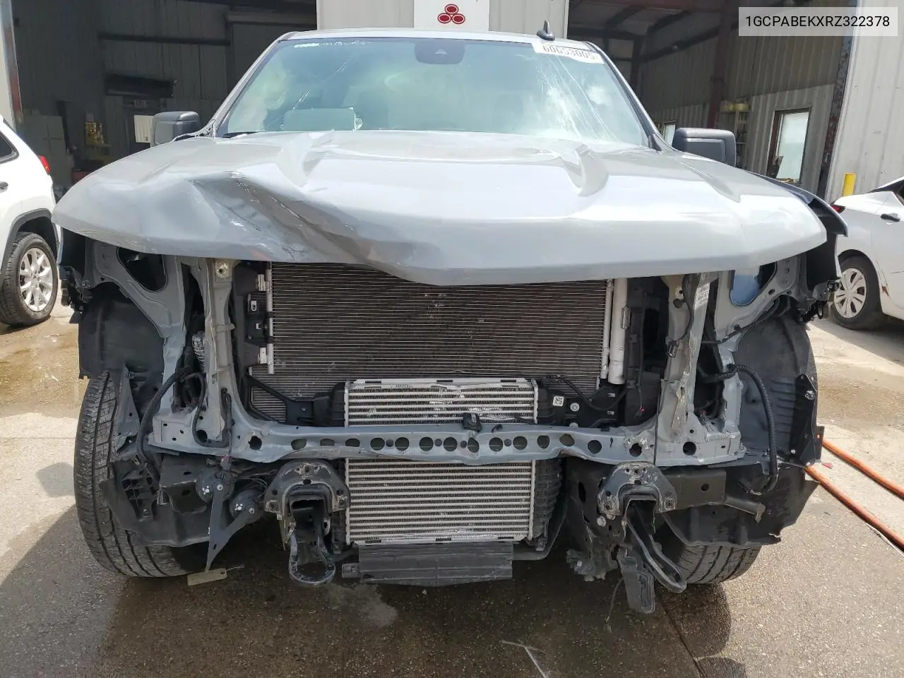 2024 Chevrolet Silverado C1500 Custom VIN: 1GCPABEKXRZ322378 Lot: 60653005