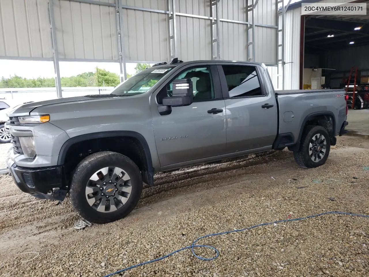 2024 Chevrolet Silverado K2500 Custom VIN: 2GC4YMEY6R1240171 Lot: 62292035