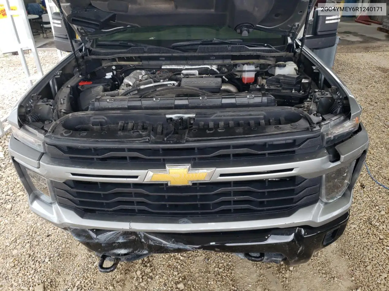 2024 Chevrolet Silverado K2500 Custom VIN: 2GC4YMEY6R1240171 Lot: 62292035