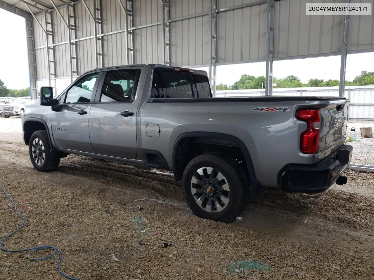 2024 Chevrolet Silverado K2500 Custom VIN: 2GC4YMEY6R1240171 Lot: 62292035