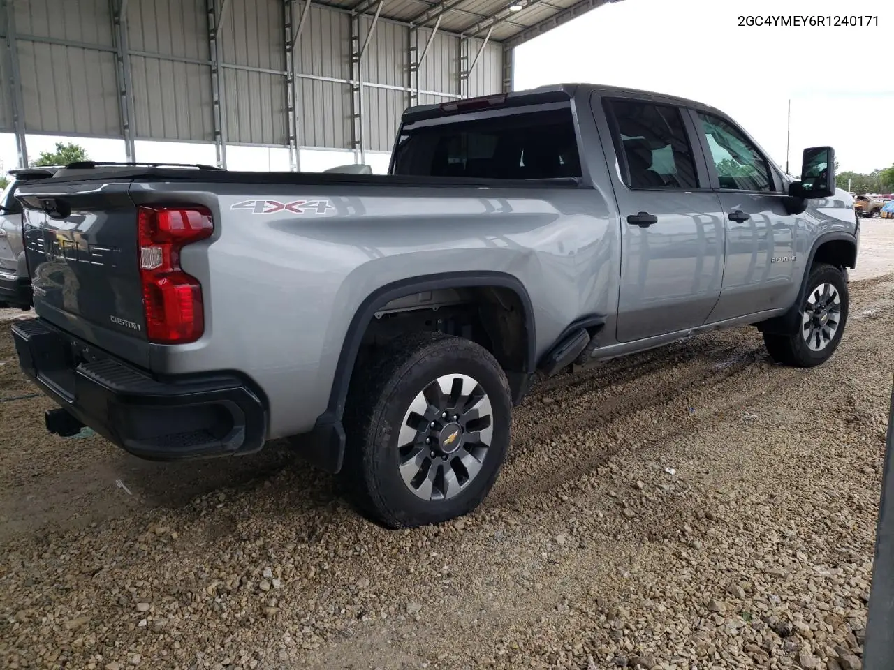 2024 Chevrolet Silverado K2500 Custom VIN: 2GC4YMEY6R1240171 Lot: 62292035