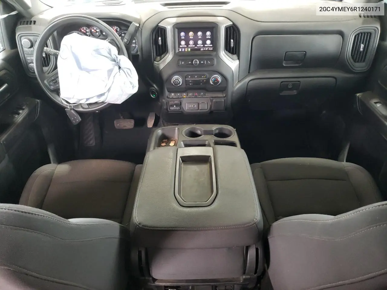 2024 Chevrolet Silverado K2500 Custom VIN: 2GC4YMEY6R1240171 Lot: 62292035