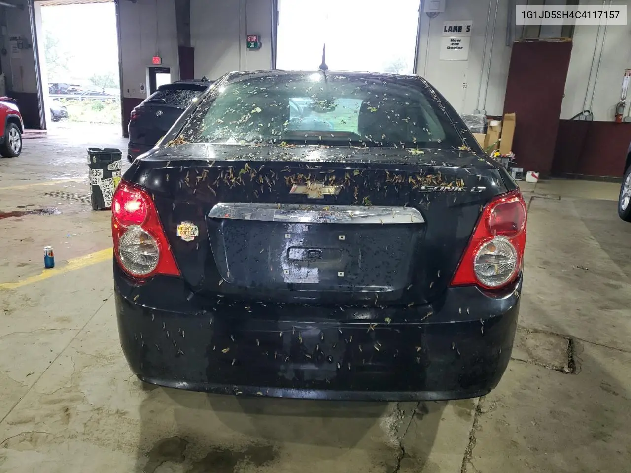 2012 Chevrolet Sonic Lt VIN: 1G1JD5SH4C4117157 Lot: 55872525
