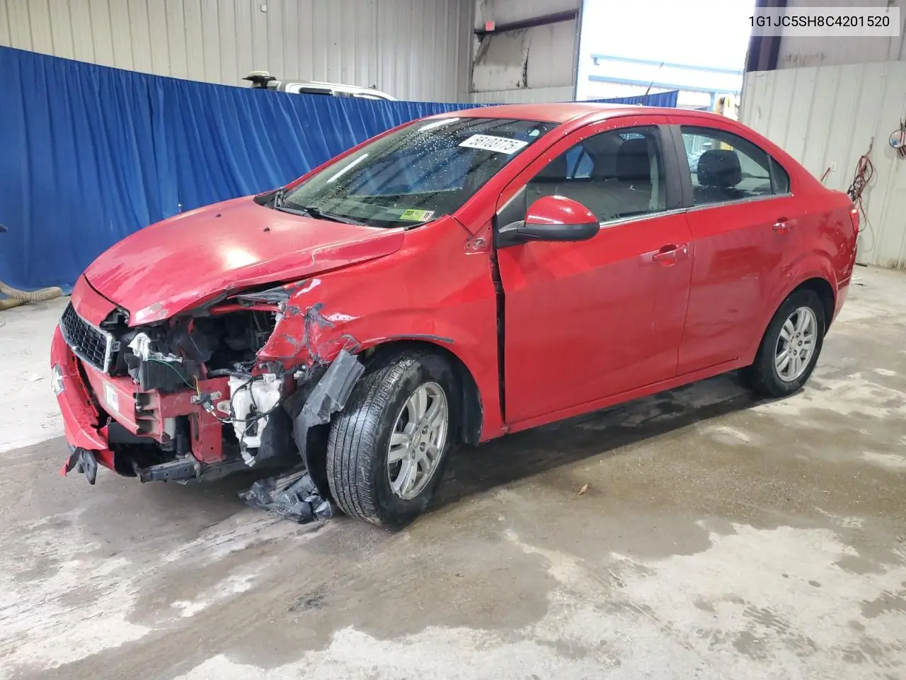 2012 Chevrolet Sonic Lt VIN: 1G1JC5SH8C4201520 Lot: 56103775