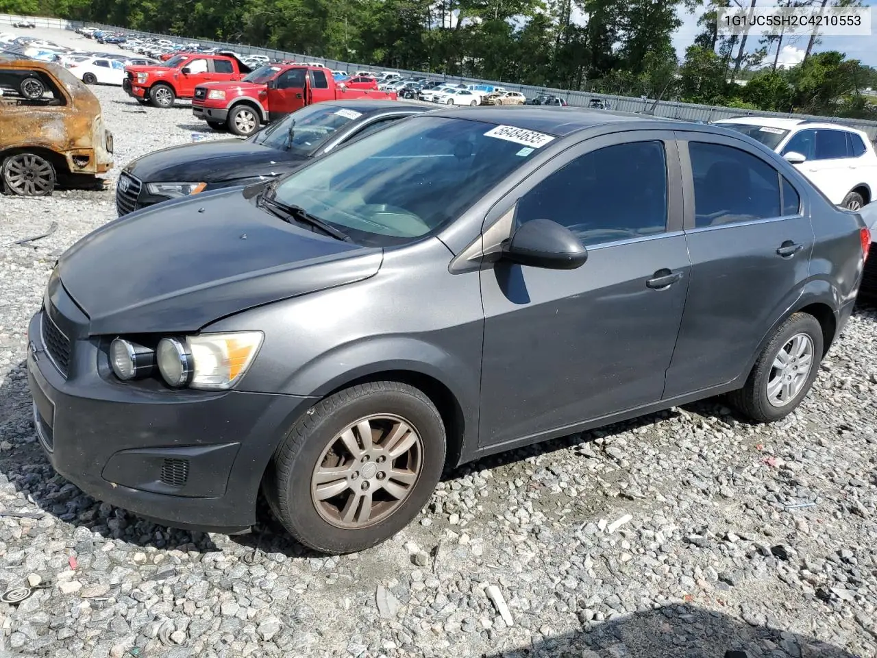 2012 Chevrolet Sonic Lt VIN: 1G1JC5SH2C4210553 Lot: 56484635