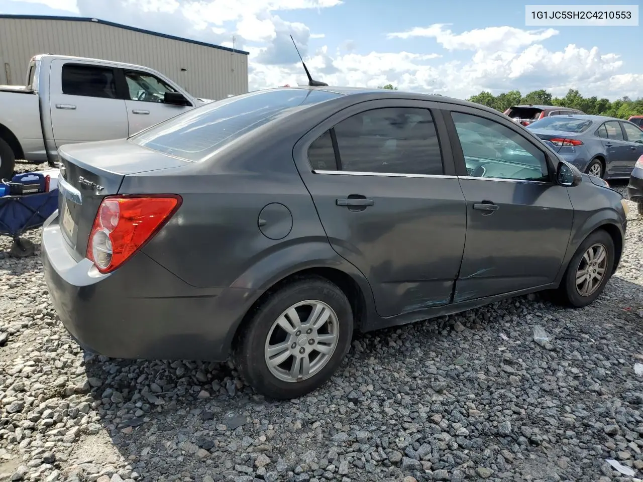 2012 Chevrolet Sonic Lt VIN: 1G1JC5SH2C4210553 Lot: 56484635