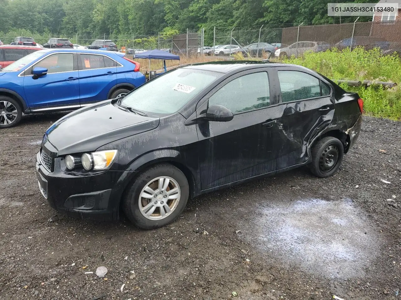 2012 Chevrolet Sonic Ls VIN: 1G1JA5SH3C4153480 Lot: 56546305