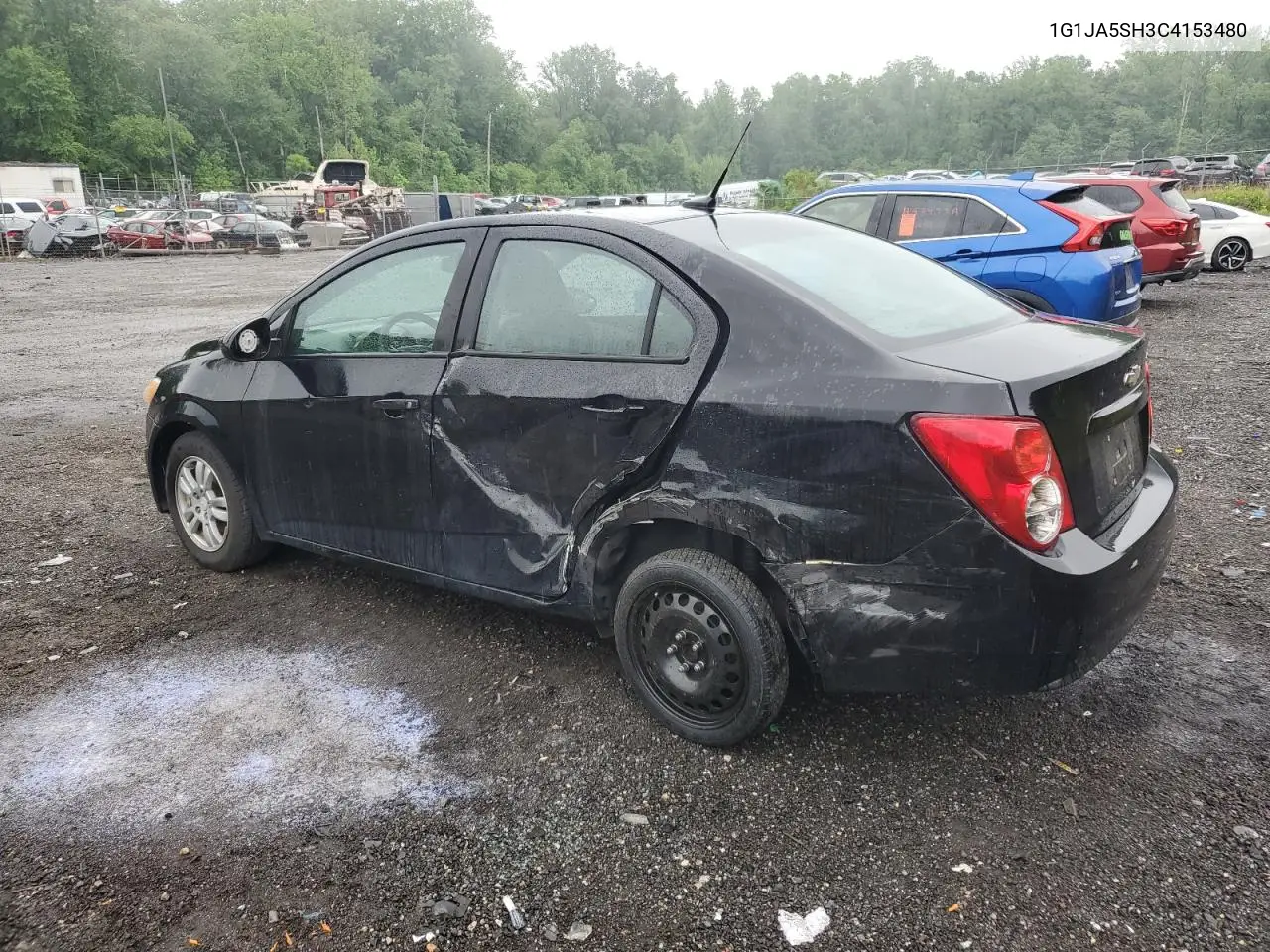 2012 Chevrolet Sonic Ls VIN: 1G1JA5SH3C4153480 Lot: 56546305