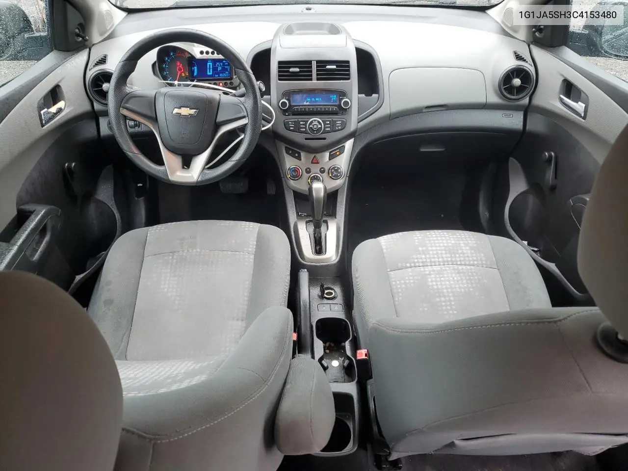 2012 Chevrolet Sonic Ls VIN: 1G1JA5SH3C4153480 Lot: 56546305