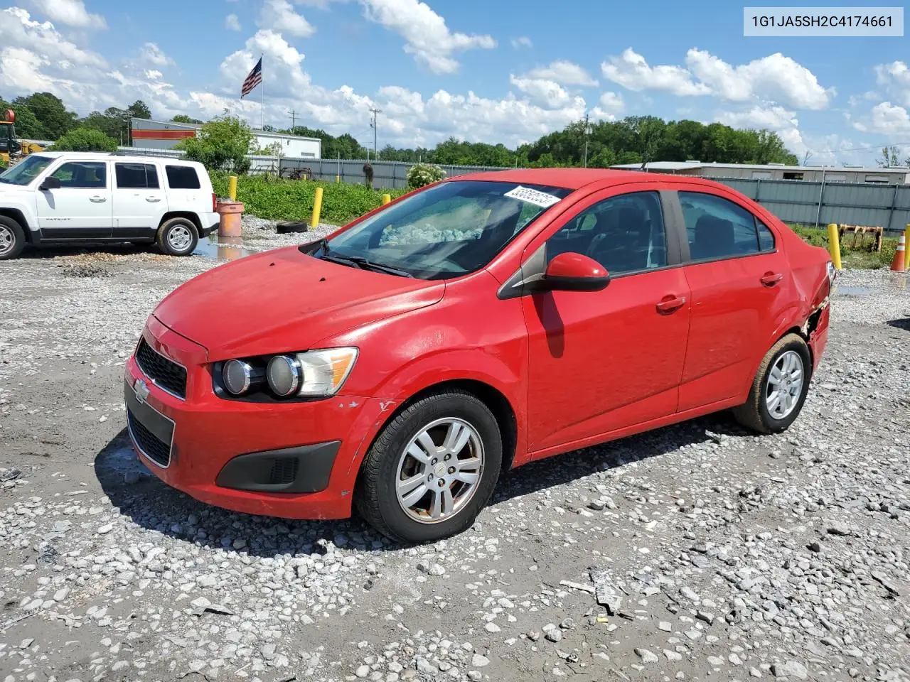 2012 Chevrolet Sonic Ls VIN: 1G1JA5SH2C4174661 Lot: 56650635