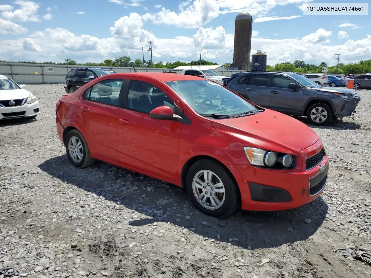 2012 Chevrolet Sonic Ls VIN: 1G1JA5SH2C4174661 Lot: 56650635