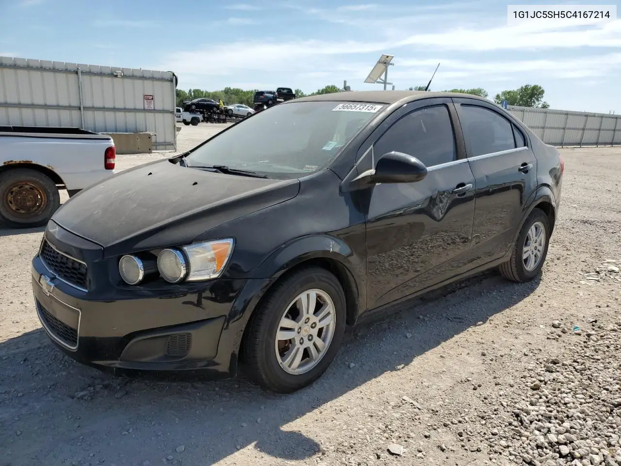 2012 Chevrolet Sonic Lt VIN: 1G1JC5SH5C4167214 Lot: 56657315