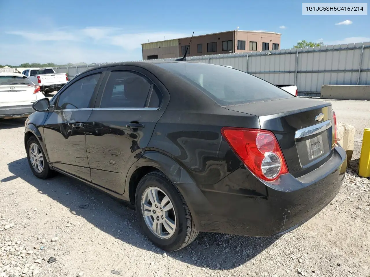 2012 Chevrolet Sonic Lt VIN: 1G1JC5SH5C4167214 Lot: 56657315