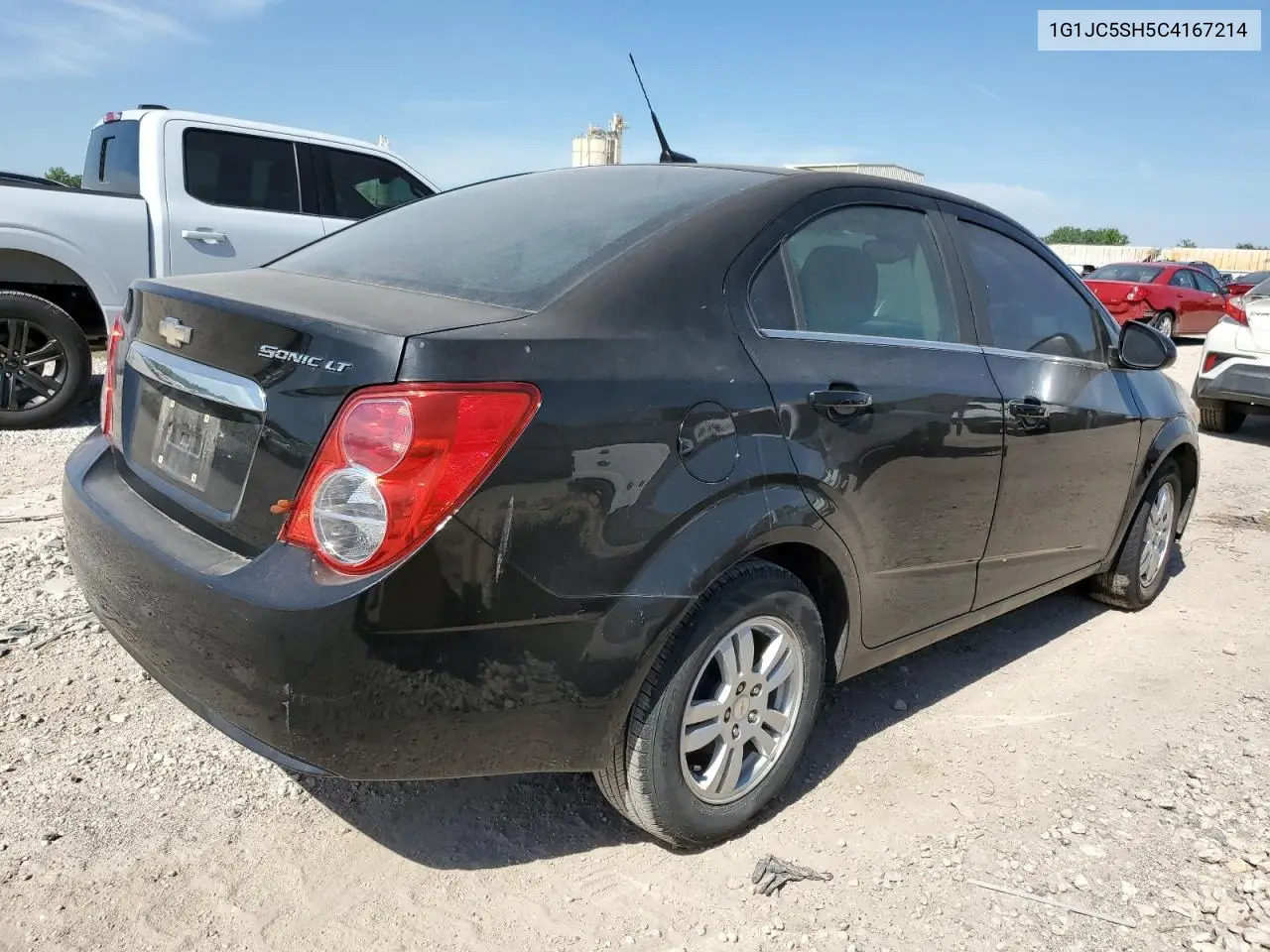 2012 Chevrolet Sonic Lt VIN: 1G1JC5SH5C4167214 Lot: 56657315