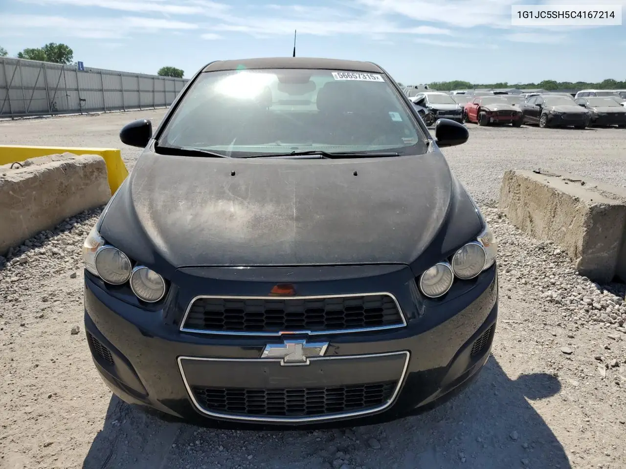 2012 Chevrolet Sonic Lt VIN: 1G1JC5SH5C4167214 Lot: 56657315