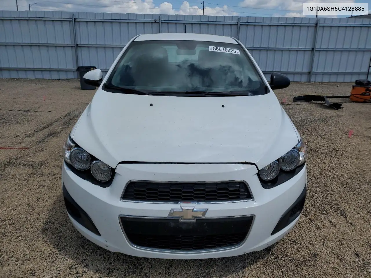 2012 Chevrolet Sonic Ls VIN: 1G1JA6SH6C4128885 Lot: 56676225