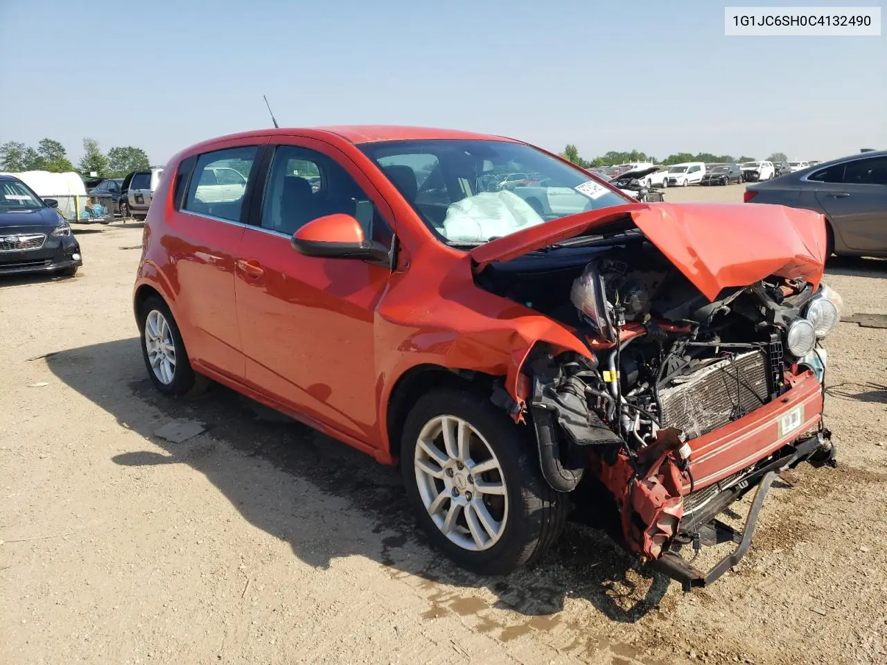 2012 Chevrolet Sonic Lt VIN: 1G1JC6SH0C4132490 Lot: 59784995