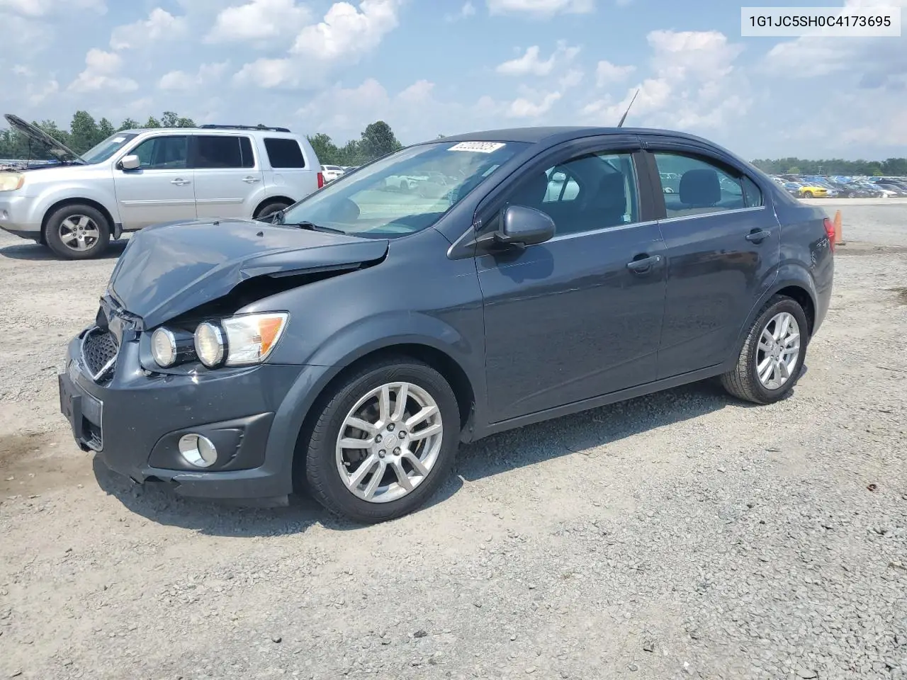 2012 Chevrolet Sonic Lt VIN: 1G1JC5SH0C4173695 Lot: 62202825