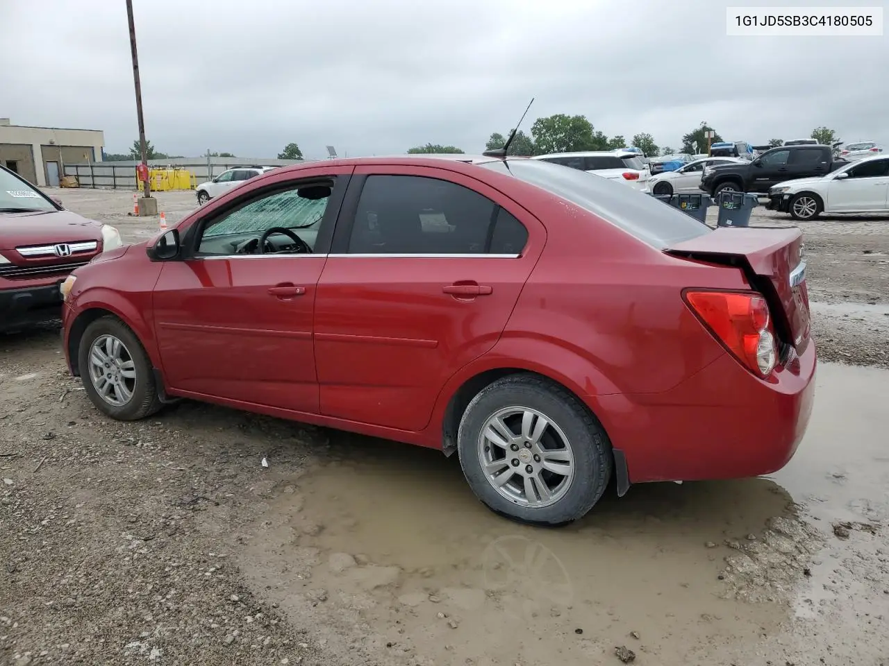 2012 Chevrolet Sonic Lt VIN: 1G1JD5SB3C4180505 Lot: 62514245