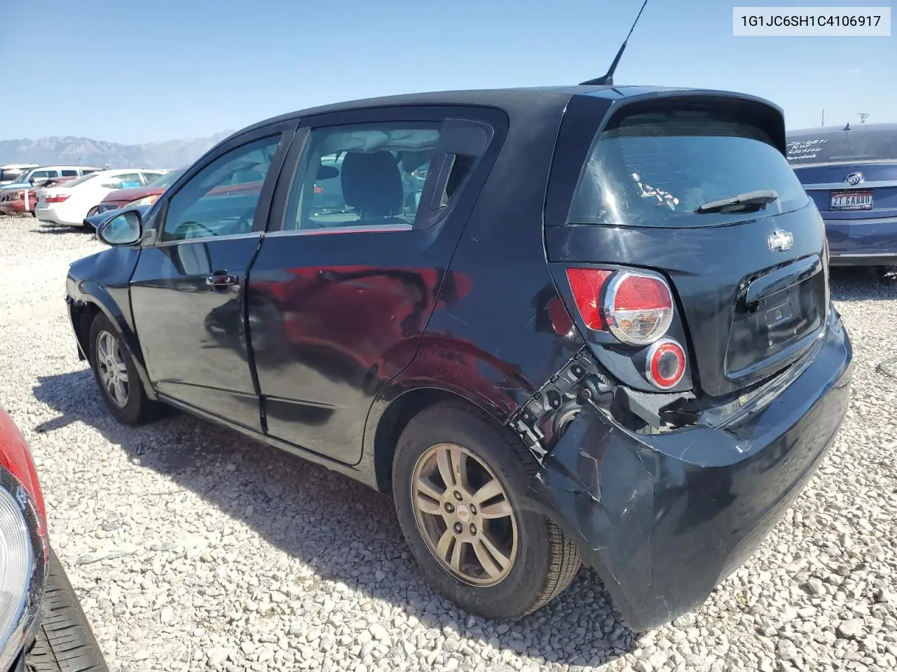 2012 Chevrolet Sonic Lt VIN: 1G1JC6SH1C4106917 Lot: 63215235
