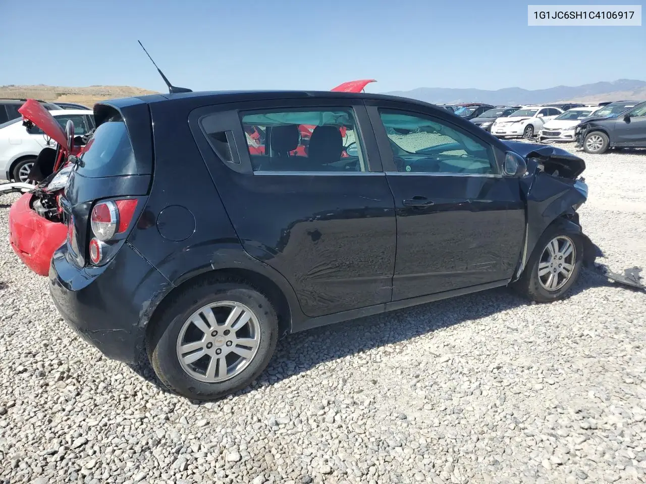 2012 Chevrolet Sonic Lt VIN: 1G1JC6SH1C4106917 Lot: 63215235