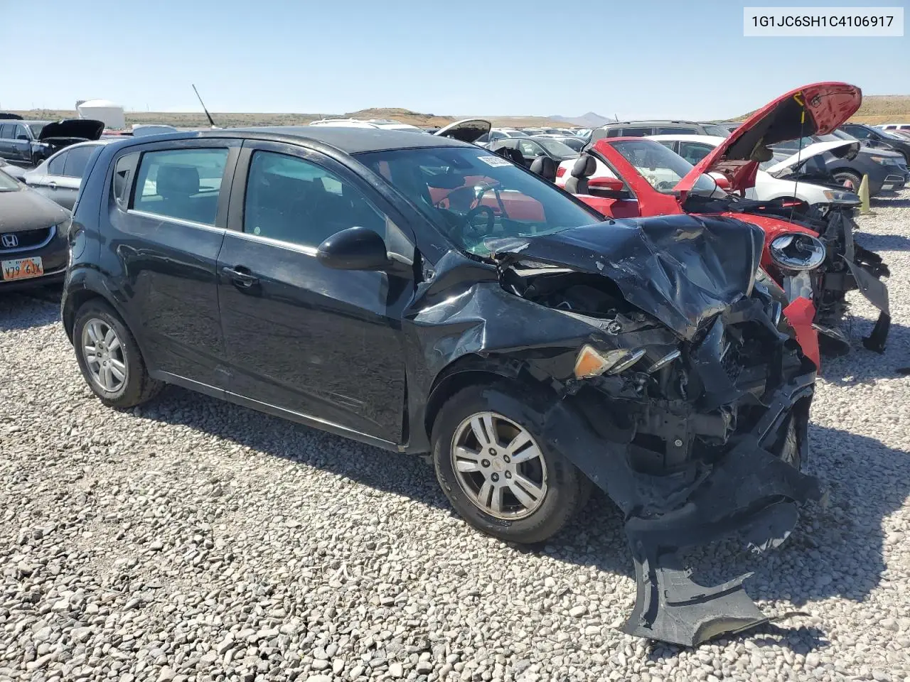 2012 Chevrolet Sonic Lt VIN: 1G1JC6SH1C4106917 Lot: 63215235