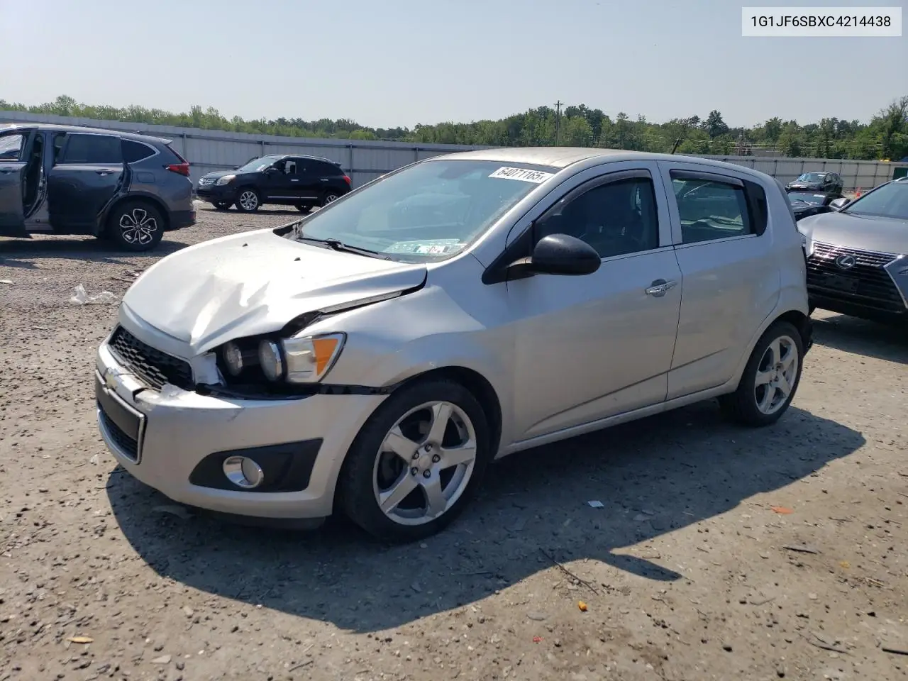 2012 Chevrolet Sonic Ltz VIN: 1G1JF6SBXC4214438 Lot: 64071165