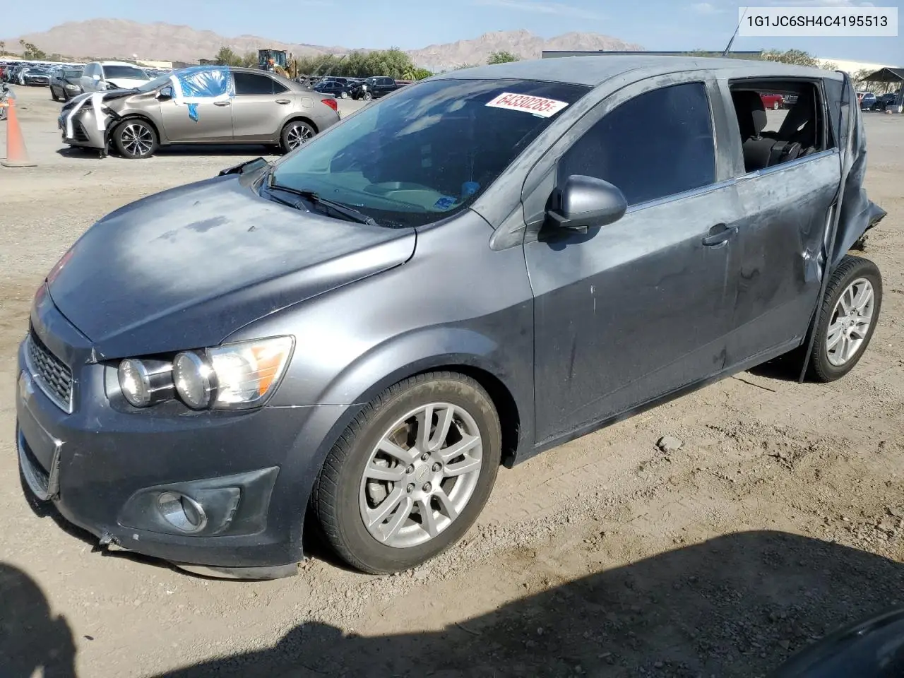 2012 Chevrolet Sonic Lt VIN: 1G1JC6SH4C4195513 Lot: 64330285