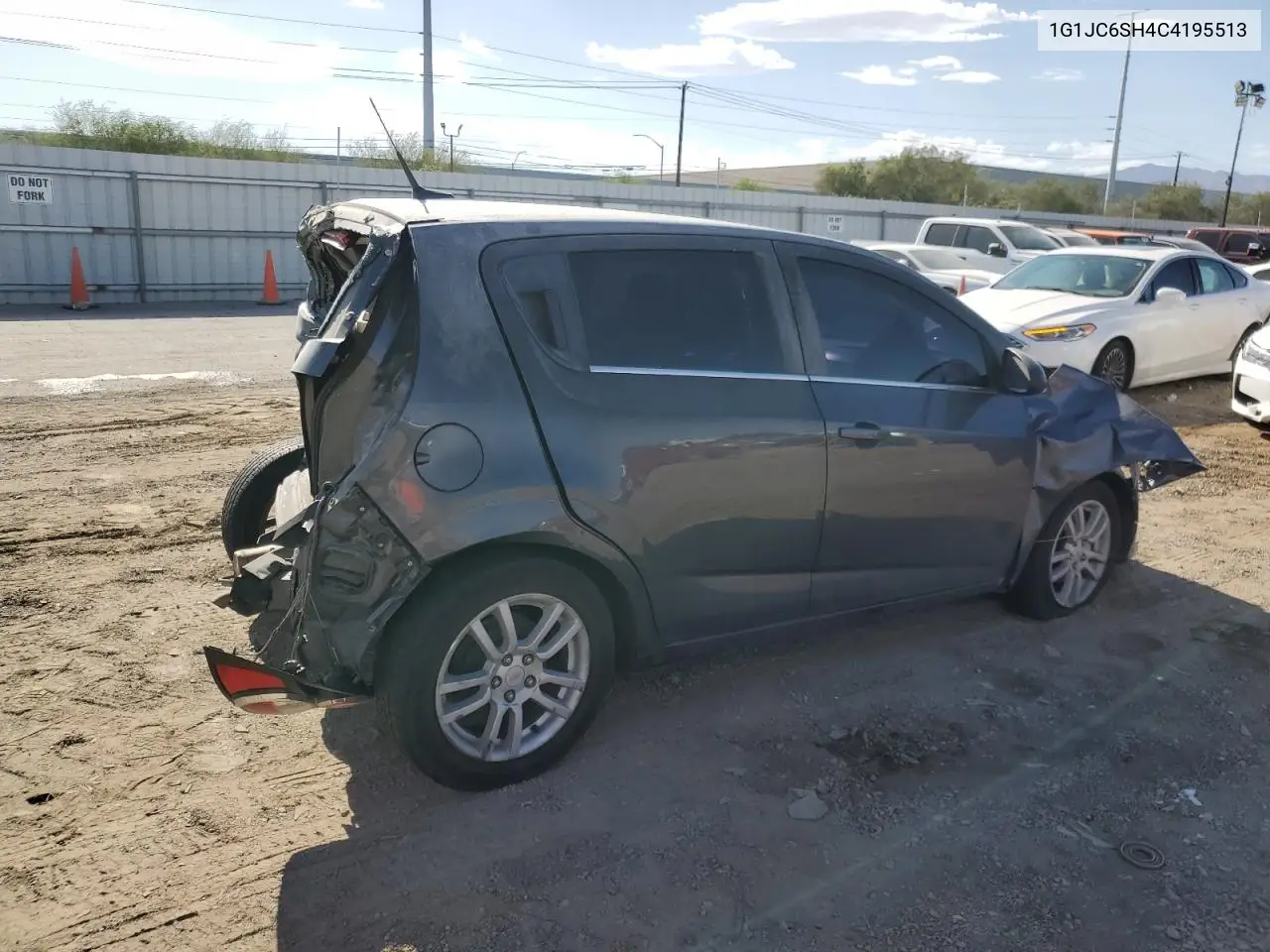 2012 Chevrolet Sonic Lt VIN: 1G1JC6SH4C4195513 Lot: 64330285