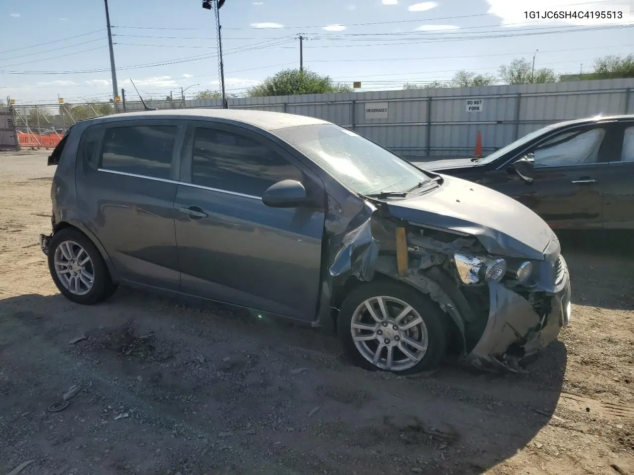 2012 Chevrolet Sonic Lt VIN: 1G1JC6SH4C4195513 Lot: 64330285
